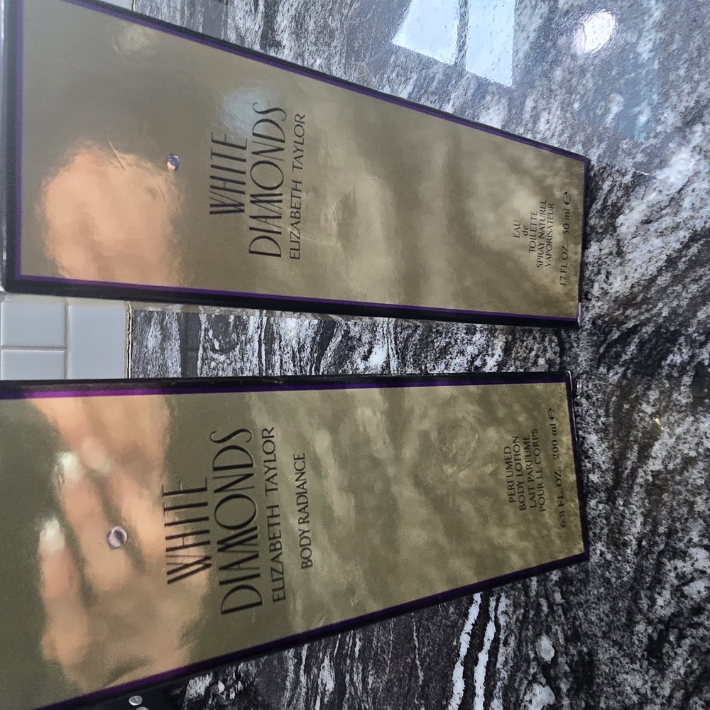 White Diamonds Elizabeth Taylor Full Size, Brand New In Packaging- Perfume & Lot
